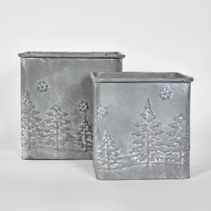 Christ Tree Planters Set2 by Florabelle Living, a Christmas for sale on Style Sourcebook