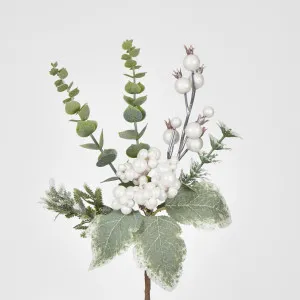 Silver White Berry Pick With Spinning Gum 26cm by Florabelle Living, a Plants for sale on Style Sourcebook