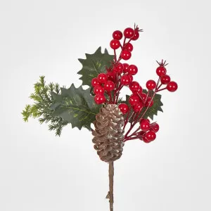 Pine Berry Pick 28cm by Florabelle Living, a Plants for sale on Style Sourcebook