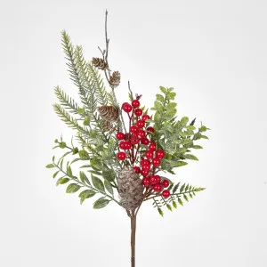 Pine & Berry Spray 57cm by Florabelle Living, a Plants for sale on Style Sourcebook