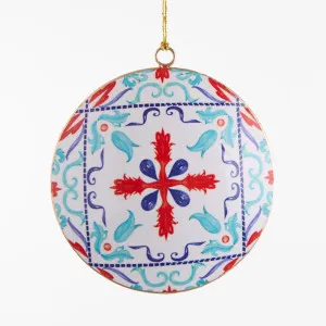 La Dolce Vita Red Pattern Tree Decoration by Florabelle Living, a Christmas for sale on Style Sourcebook
