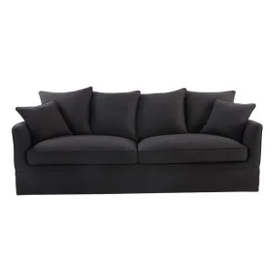 Noosa Hamptons 3 Seat Queen Sofa Bed Charcoal by Florabelle Living, a Sofas for sale on Style Sourcebook