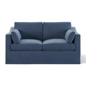 Clovelly Hamptons 2 Seat Sofa Navy by Florabelle Living, a Sofas for sale on Style Sourcebook