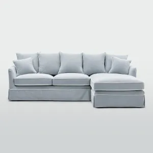 Noosa 3 Seater Right Chaise Sofa Beach by Florabelle Living, a Sofas for sale on Style Sourcebook