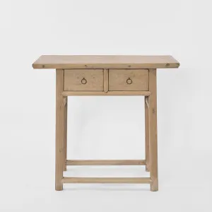 Shanxi 96cm Table with Drawers 130 Years Old by Florabelle Living, a Coffee Table for sale on Style Sourcebook
