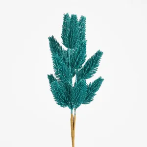 Mini Glitter Pine Bunch Emerald Green by Florabelle Living, a Christmas for sale on Style Sourcebook