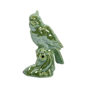 Gloss Bird Dark Green by Florabelle Living, a Statues & Ornaments for sale on Style Sourcebook