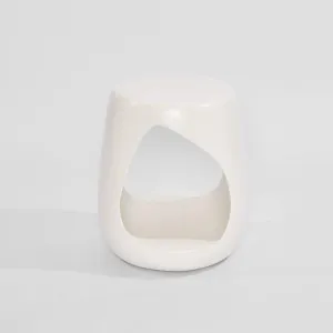 Cava Side Table White by Florabelle Living, a Coffee Table for sale on Style Sourcebook