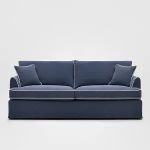 Byron Hamptons 3 Seat Sofa Navy by Florabelle Living, a Sofas for sale on Style Sourcebook