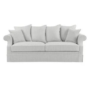 Avalon Hamptons 3 Seat Sofa Cloud Stripe by Florabelle Living, a Sofas for sale on Style Sourcebook