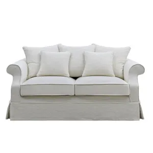 Avalon Hamptons 2 Seat Sofa Ivory by Florabelle Living, a Sofas for sale on Style Sourcebook