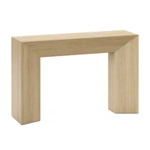 Edje 140cm Oak Tall Console Table, Natural by L3 Home, a Console Table for sale on Style Sourcebook