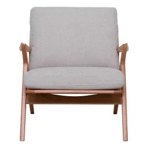 Mali Occasional Chair in Chacha Beige / Clear by OzDesignFurniture, a Chairs for sale on Style Sourcebook