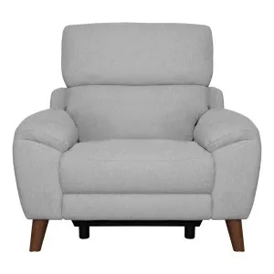 Anthony Recliner Armchair in Mars Silver by OzDesignFurniture, a Chairs for sale on Style Sourcebook