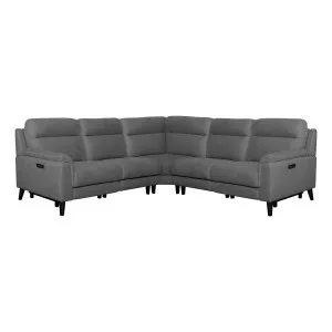 Forbes Modular Recliner Sofa in Mars Charcoal by OZ Design, a Sofas for sale on Style Sourcebook