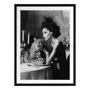 Feline Couture Framed Print in 106 x 141.5cm by OzDesignFurniture, a Prints for sale on Style Sourcebook
