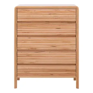 Alvarez Tall Boy in Australian Messmate by OZ Design, a Dressers & Chests of Drawers for sale on Style Sourcebook