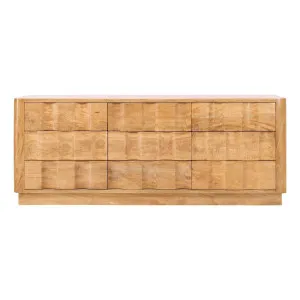Verano Dresser in Mangowood Clear Lacquer by OzDesignFurniture, a Dressers & Chests of Drawers for sale on Style Sourcebook