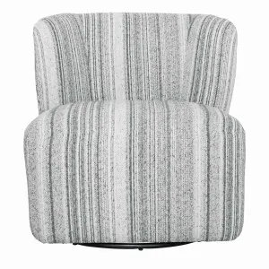 Lyra Swivel Chair in Geo Steel by OzDesignFurniture, a Chairs for sale on Style Sourcebook