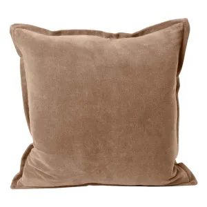 Evelyn Feather Fill Cushion 60x60cm in Natural by OzDesignFurniture, a Cushions, Decorative Pillows for sale on Style Sourcebook