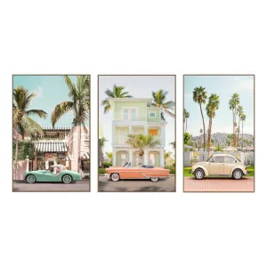 Classic Car Box Framed Canvas Set of 3 in 80 x 120cm by OzDesignFurniture, a Painted Canvases for sale on Style Sourcebook