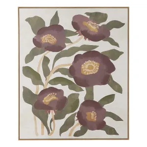 Fiori Box Framed Canvas in 100 x 100cm by OzDesignFurniture, a Painted Canvases for sale on Style Sourcebook