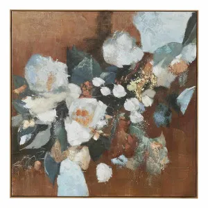 Fiore Box Framed Canvas in 100 x 100cm by OzDesignFurniture, a Painted Canvases for sale on Style Sourcebook