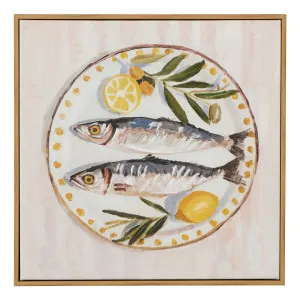 Fresca Box Framed Canvas in 40 x 40cm by OzDesignFurniture, a Painted Canvases for sale on Style Sourcebook