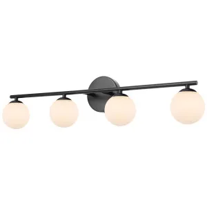 Telbix Moran 4 Light Vanity Light Black by Telbix, a Wall Lighting for sale on Style Sourcebook
