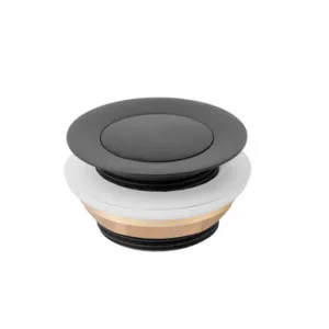 Bath Pop-Up Plug And Waste With Hair Catcher In Black By Raymor by Raymor, a Traps & Wastes for sale on Style Sourcebook