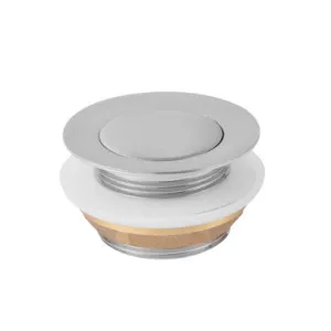 Bath Pop-Up Plug And Waste With Hair Catcher In Brushed Nickel By Raymor by Raymor, a Traps & Wastes for sale on Style Sourcebook