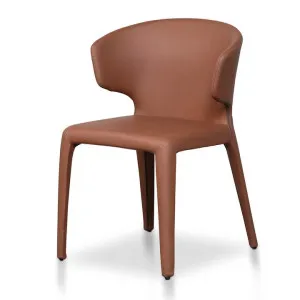 Ex Display - Pollard Dining Chair - Brown by Interior Secrets - AfterPay Available by Interior Secrets, a Dining Chairs for sale on Style Sourcebook