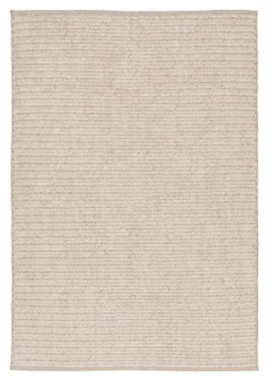 Mabel Cream and Beige Braided Indoor Outdoor Rug by Miss Amara, a Contemporary Rugs for sale on Style Sourcebook