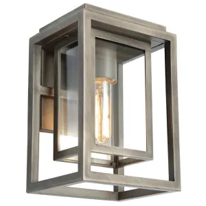 Cougar Luton Dual Frame Clear Glass Outdoor Wall Light Old Bronze by Cougar, a Outdoor Lighting for sale on Style Sourcebook