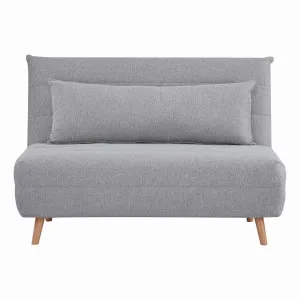 Astra 1.5 Seater Sofa Bed in Mars Silver by OZ Design, a Sofa Beds for sale on Style Sourcebook
