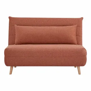 Astra 1.5 Seater Sofa Bed in Mars Rust by OZ Design, a Sofa Beds for sale on Style Sourcebook