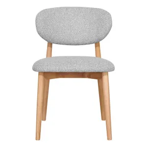 Malfa Dining Chair in Cobble Grey / Clear by OZ Design, a Dining Chairs for sale on Style Sourcebook