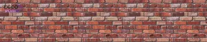 Mottled Brick (Textured Collection) by DecoSplash®, a Solid Surfaces for sale on Style Sourcebook