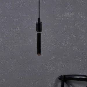 Eglo 4W E27 Dimmable LED Smoke Black Tubular Globe Smoke Black by Eglo, a Spotlights for sale on Style Sourcebook