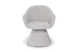 Marbella Swivel Dining Chair, Light Taupe, by Lounge Lovers by Lounge Lovers, a Dining Chairs for sale on Style Sourcebook