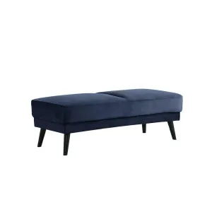 Esben Velvet Ottoman by Luxo, a Ottomans for sale on Style Sourcebook