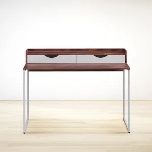 Watson 2 Drawers Console Table Steel Legs White by Luxo Furniture, a Sideboards, Buffets & Trolleys for sale on Style Sourcebook
