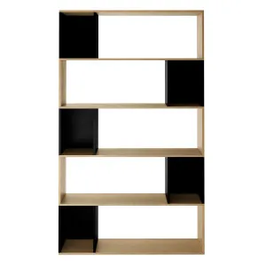 Gligar 190cm 5-Tier Wooden Office Storage Bookcase - Natural by Luxo, a Bookcases for sale on Style Sourcebook