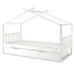 Tucker Solid Pine Timber Kids Bed with Drawers by Luxo, a Kids Beds & Bunks for sale on Style Sourcebook