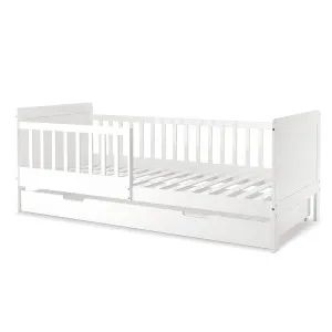 Zane Kids Solid Pine Timber Single Bed w/ Drawer by Luxo, a Kids Beds & Bunks for sale on Style Sourcebook