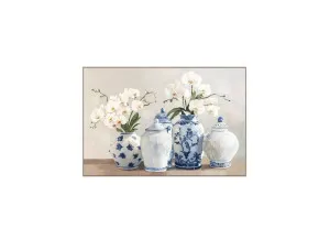 Botanic Elegance Wall Art Canvas 120cm x 80cm by Luxe Mirrors, a Artwork & Wall Decor for sale on Style Sourcebook