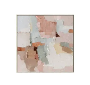 Soft Dream Wall Art Canvas 80cm x 80cm by Luxe Mirrors, a Artwork & Wall Decor for sale on Style Sourcebook