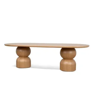 Elemental 2.8m Dining Table - Natural by Interior Secrets - AfterPay Available by Interior Secrets, a Dining Tables for sale on Style Sourcebook