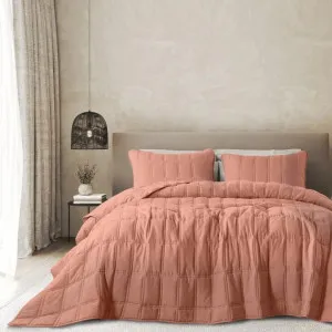 Odyssey Living Port Douglas Sunwashed Clay Comforter Set by null, a Quilts & Bedspreads for sale on Style Sourcebook