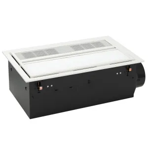 Mercator Jupiter 3 in 1 Bathroom Exhaust Fan and Heater with LED Light White by Mercator, a Exhaust Fans for sale on Style Sourcebook